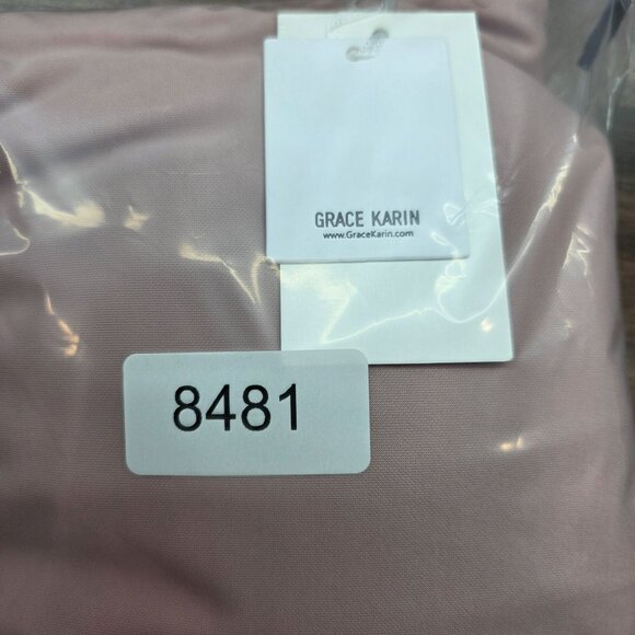 Womens Grace Karin Off Shoulder Pink Cape Dress Polyester Spandex Blend Size 3XL - Picture 8 of 8